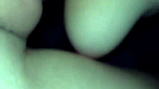 Blonde public deepthroats dick in the wood with licking and choking