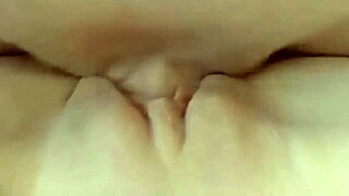 Tight pussy fucking leads to cumshot in homemade video! 🔥
