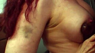 Mae Victoria's step mom at work with black man