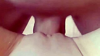 Tight pussy fucking leads to cumshot in homemade video! 🔥