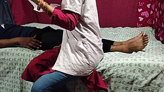 Indian beautiful doctor interacts with patient in hospital setting, cock creampie cumshot tits anal big tits.
