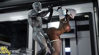 I, the officer, fucked cute teen shoplifter.