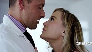 as a patient, i see nurse eating doctor's balls during rough hospital sex with 2sinners