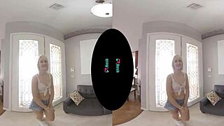 Busty Babe Enjoys Masturbation and Cock Sucking