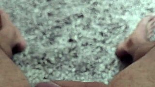 Intense Solo Masturbation With Monster Cock Stroking Hard