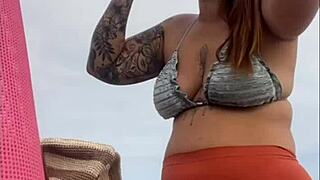 I'm at the beach feeling ready for some fun