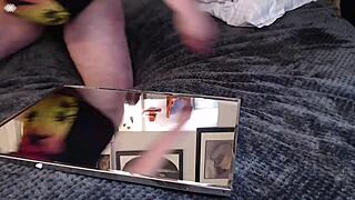 dawnskye1962's fun roleplay with aliens in her pussy