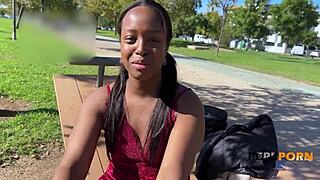 Young Black Babe Paris Wants The Best Experience Deep Inside Her