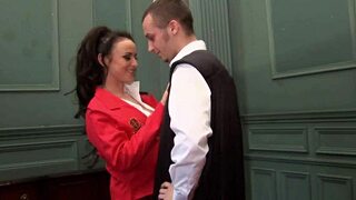 Passionate Anal Creampie For Brunette Marcietta