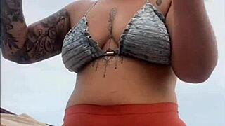 I'm at the beach feeling ready for some fun