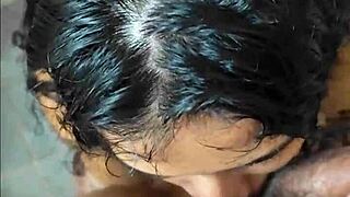 stepbrother watches me shower then fucks my hairy pussy hard