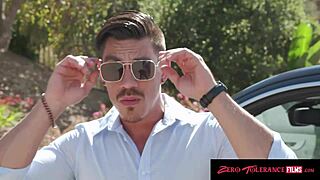 adira allure washes the car then gets deepthroated and fucked cowgirl