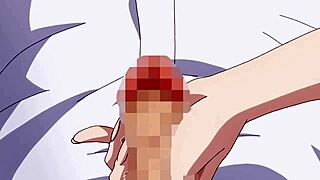 The gyaru lets me use her pussy in hentai.