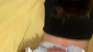 Amateur Girl Gets Anal Without Removing Shorts!