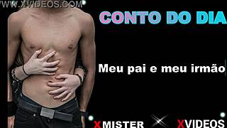 meu pai e meu irmão passam tempo juntos em casa