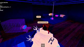 Fucking a little slutty bitch into my freaky room. Roblox style.