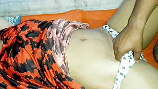 Indian Wife's Amateur Anal Sex with Friend