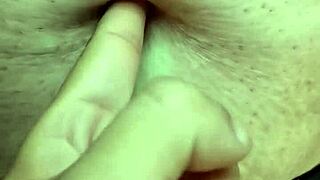 i'm explorin' this latina milf's belly durin' a fetish massage, oops