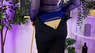 Feeling sexy with a butt plug in