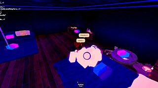 Fucking a little slutty bitch into my freaky room. Roblox style.