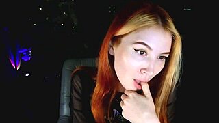 ebony woman fingers her beautiful creamy pussy in solo masturbation