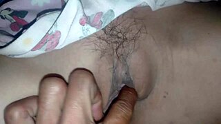 Sexy girl sucks dick then spreads tight pussy for creampie 😍