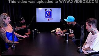 Couple Squirts While Holding Hands Outdoors!