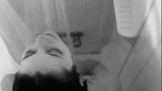 what's up with this sexy psycho girl taking a steamy shower?