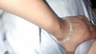 rico sexo con su tanga de lado y vestido puesto