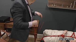 Foxy Teen 18+ Gets Anal Treatment in Loony Bin