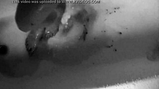 what's up with this sexy psycho girl taking a steamy shower?