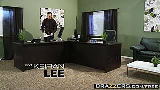 Jenna Presley And Jessica Jaymes Feel Intense Pleasure In Office Anal Scene