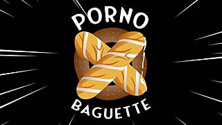 Laury in stockings shares a cock with her brunette friend.