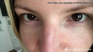 i feel so aroused by my tongue saliva throat fetish play