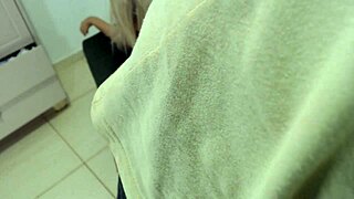 Stepdaughter arrives tipsy from funk party and stepdad uses sex toy