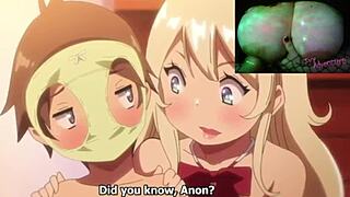 Why is this lucky guy pounding three goth girls with big boobs in cosplay?