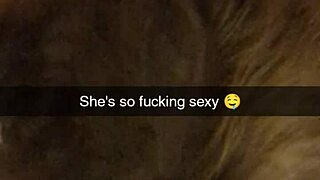 The blonde college girlfriend gets caught cheating with dirty talk in homemade doggystyle action during a wild party.