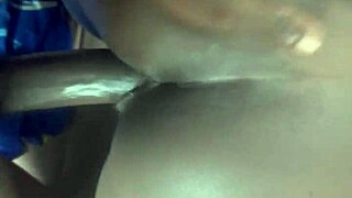 Homemade Hard Fuck Contrasts Gentle Ebony House Girl With Rough British And French Domination