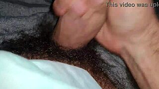 Time to jerk off with my hairy cock in this homemade striptease session 😏✊