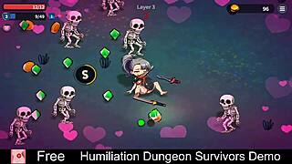 Humiliation Dungeon Survivors Demo Hints at Erotic Femdom Game with Monsters