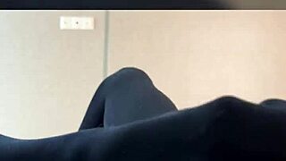 in this homemade pov video, the petite redhead girlfriend in pantyhose and heels seduces with feet play. she gives a blowjob and swallows cum in the bedroom.