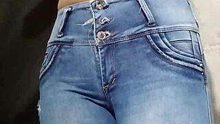 so this curvy 18 teen blonde gets bent over in her room for tight pussy pounding, but accidentally sends the homemade video to her teacher