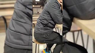 Did you meet estefani at the mall for homemade doggystyle fuck with petite colombian babe giving rimjob and cum in mouth?