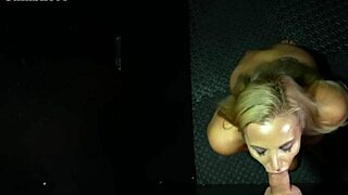 Overwhelmed by Desire for Huge Cumshots, Sophia Swallows Nine at Gloryholetopsecrets Com.