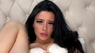 i'm a horny british teen 18+ exchange student doing solo masturbation to orgasm