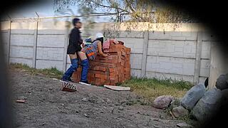 had sex at work with latina girl caught on security cameras