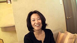 Intense passion as I finger and fuck that sexy Japanese milf's tight asshole deeply.