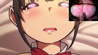 Why is this lucky guy pounding three goth girls with big boobs in cosplay?