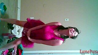 Chubby Slut Shows Huge Natural Tits