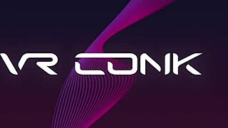 Skinny Violet from The Incredibles gets her tight pussy banged doggystyle on a desk in ripped uniform cosplay parody VR